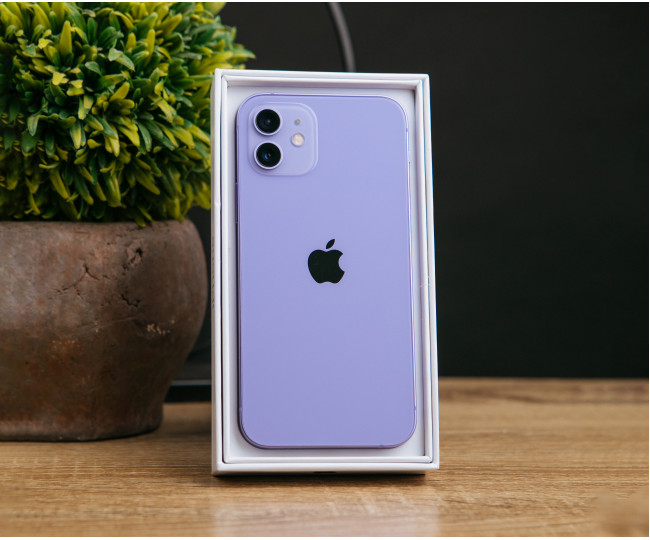 iPhone 12 64gb, Purple (MJNM3) б/у